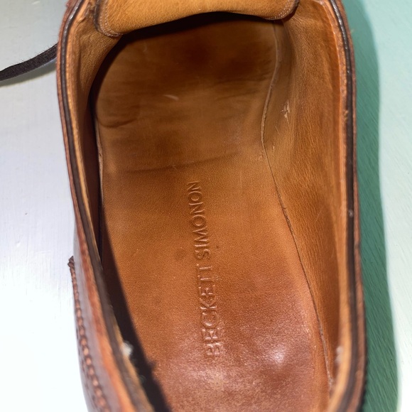 Beckett Simonon Yates Oxford Dress Shoe - Picture 6 of 8